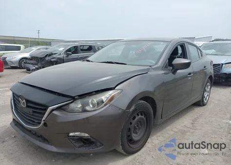 2015 Mazda Mazda3 I Sport из США, поврежденный, VIN JM1BM1U74F1271091